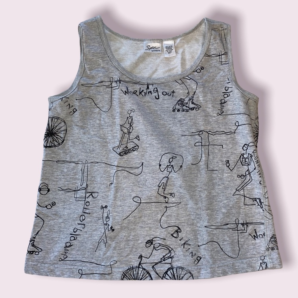 Vintage workout tank
